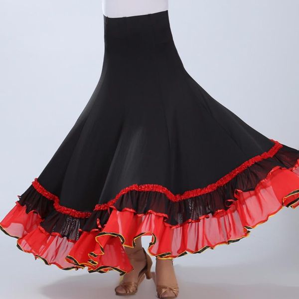 stage wear 2021 flamenco skirt ballroom dance rainbow tutu for adults dresses dancing standard disfraces de halloween, Black;red
stage wear 2021 flamenco skirt ballroom dance rainbow tutu for adults dresses dancing standard disfraces de halloween, Black;red
