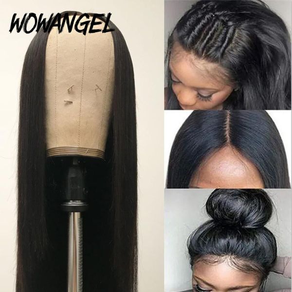 wowangel 13*6 lace front human hair wigs with pre plucked baby hair headband wig straight remy full lace human wig glueless, Black;brown
wowangel 13*6 lace front human hair wigs with pre plucked baby hair headband wig straight remy full lace human wig glueless, Black;brown