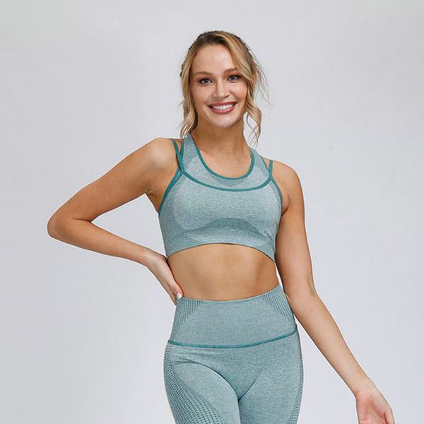 gym clothing medium support seamless yoga workout sports bras women double layer push up fitness bra with removable pads bralette, White;black
gym clothing medium support seamless yoga workout sports bras women double layer push up fitness bra with removable pads bralette, White;black
