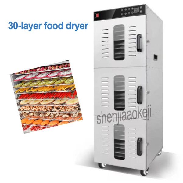 30 layers commercial fruit dryer lt-95 stainless steel fruit/ vegetables/ pet meat drying machine electric dehydrator
