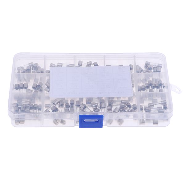 150pcs 5x20mm fast-blow glass tube fuse, car glass tube fuses assorted kit 
150pcs 5x20mm fast-blow glass tube fuse, car glass tube fuses assorted kit