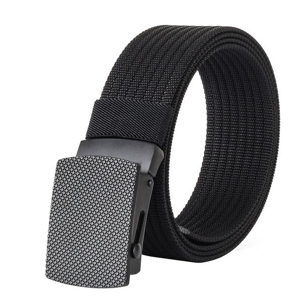 new men belt weaving nylon alloy smooth buckle man and women belt trend men outdoor casual cowboy, Black;brown
new men belt weaving nylon alloy smooth buckle man and women belt trend men outdoor casual cowboy, Black;brown