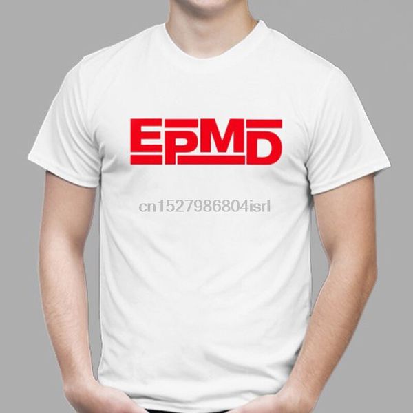 new epmd logo rap hip hop music group mens white t-shirt size s to 3xl