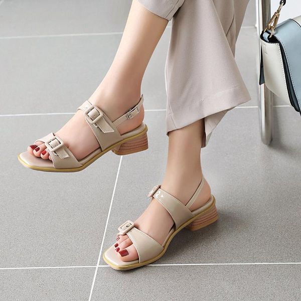 women sandals summer shoes heels buckle strap casual ladies classic sandals female fashion high heels zapatos de mujer, Black
women sandals summer shoes heels buckle strap casual ladies classic sandals female fashion high heels zapatos de mujer, Black