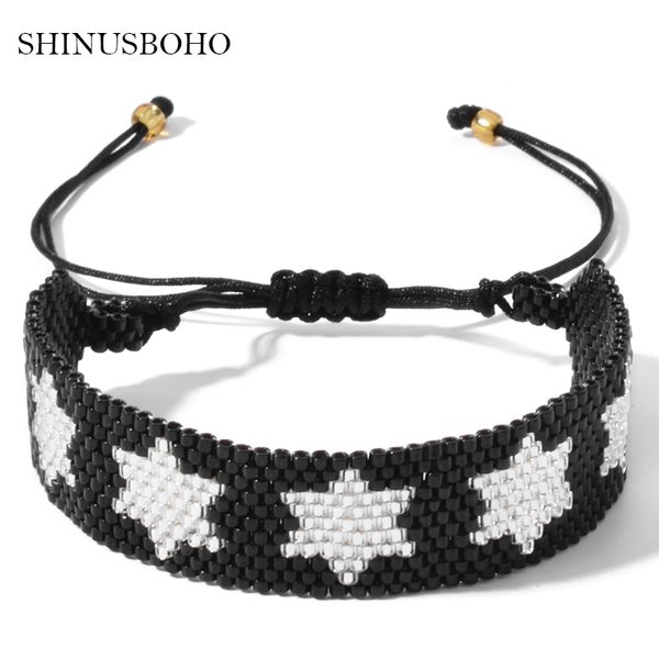 charm bracelets bohemian black bracelet miyuki beads for women summer armband star jewelry pulseras mujer moda 2021 handmade, Golden;silver
charm bracelets bohemian black bracelet miyuki beads for women summer armband star jewelry pulseras mujer moda 2021 handmade, Golden;silver