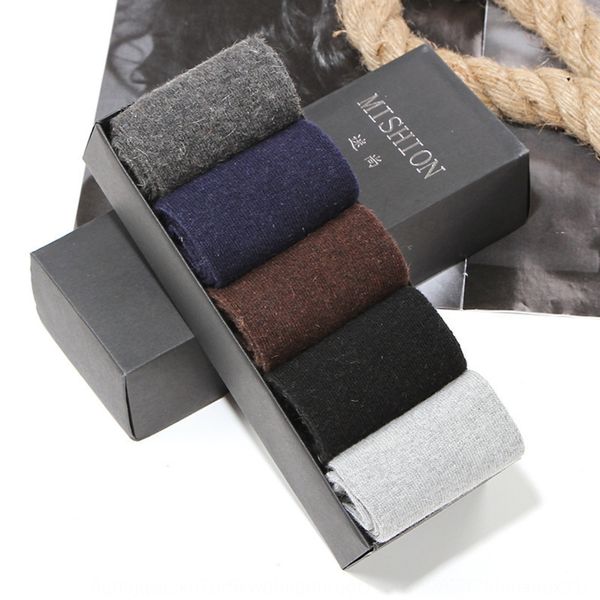 autumn and warm wool woolen woolen winter solid color thickened men's boxed rabbit wool socks warm business tube gift socks wfw5o, Black
autumn and warm wool woolen woolen winter solid color thickened men's boxed rabbit wool socks warm business tube gift socks wfw5o, Black