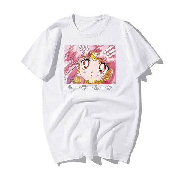 japanese anime sailor moon summer fashion t shirt men ulzzang fall in love short sleeve cotton t-shirt casual harajuku tshirt
japanese anime sailor moon summer fashion t shirt men ulzzang fall in love short sleeve cotton t-shirt casual harajuku tshirt