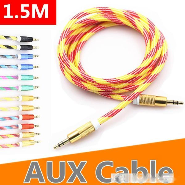 3.5mm auxiliary audio cable od 5.0 thicker nylon aux cable with steel spring relief for headphones ipods iphones home car stereos
3.5mm auxiliary audio cable od 5.0 thicker nylon aux cable with steel spring relief for headphones ipods iphones home car stereos
