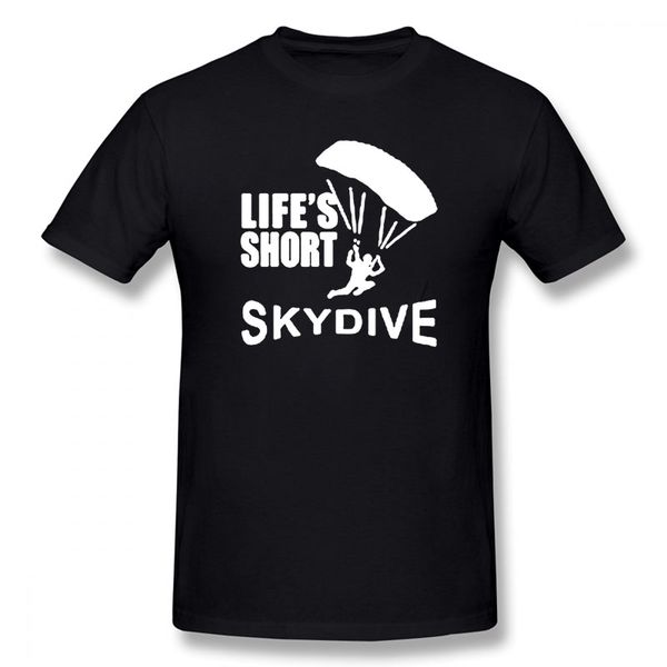 lifes short skydive skydiving parachute skydiver t shirt men's tee cotton o-neck adults short sleeve t-shirts
lifes short skydive skydiving parachute skydiver t shirt men's tee cotton o-neck adults short sleeve t-shirts