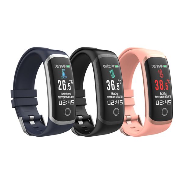 t4 temperature check bracelet measurement of pressure and pulse clcret fitness bracelet tracker smart band health heart rate monitor cardio
t4 temperature check bracelet measurement of pressure and pulse clcret fitness bracelet tracker smart band health heart rate monitor cardio