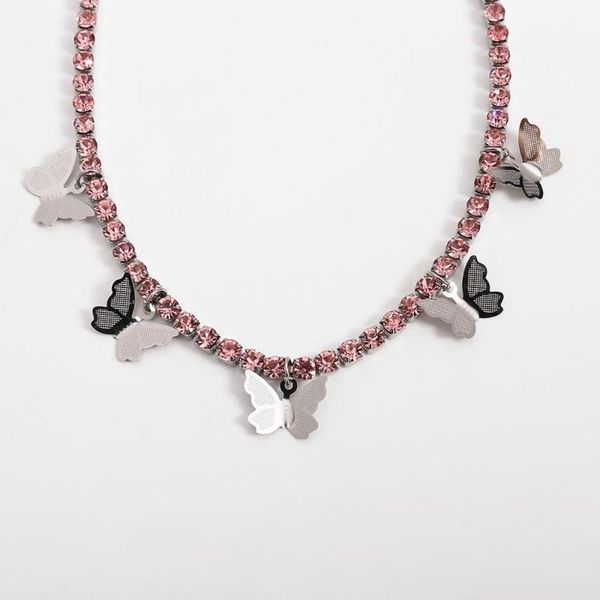 rhinestone butterfly necklace for women lovers silver color female pendant necklaces fashion jewelry accesorios
rhinestone butterfly necklace for women lovers silver color female pendant necklaces fashion jewelry accesorios
