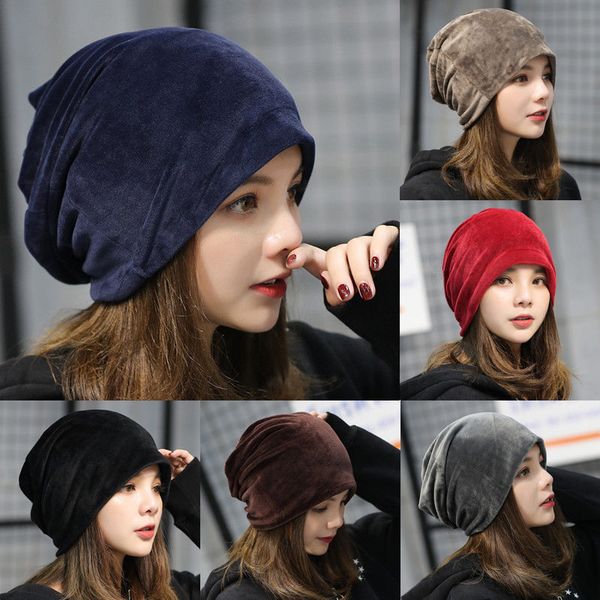 beanie/skull caps womens winter velvet ski slouch hat cap hip-hop warm hats beanie women fashion, Blue;gray
beanie/skull caps womens winter velvet ski slouch hat cap hip-hop warm hats beanie women fashion, Blue;gray