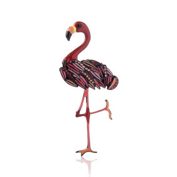 brooch of enamel flamingo brooches zinc alloy animal bird brooch vintage women dress coat accessories 2020 new design jewelry, Gray
brooch of enamel flamingo brooches zinc alloy animal bird brooch vintage women dress coat accessories 2020 new design jewelry, Gray