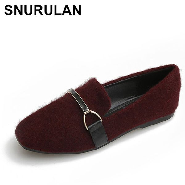 snurulan women's shoes without a fastener on a flat sole; loafers with ; shoes with metal decoration and square toe, Black
snurulan women's shoes without a fastener on a flat sole; loafers with ; shoes with metal decoration and square toe, Black