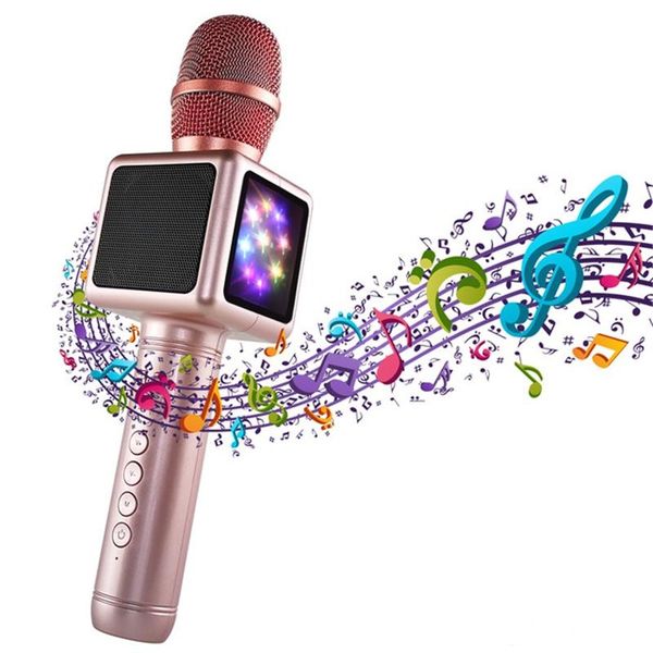 wireless bluetooth microphone k song speaker handheld microphone e101 double-sided led lantern k song artifact music mobile gift
wireless bluetooth microphone k song speaker handheld microphone e101 double-sided led lantern k song artifact music mobile gift
