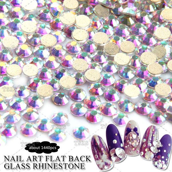 1 bag/lot 1440/bag different sizes ss3-ss16 glass rhinestone flatback nail art crystal ab color clear, Silver;gold
1 bag/lot 1440/bag different sizes ss3-ss16 glass rhinestone flatback nail art crystal ab color clear, Silver;gold