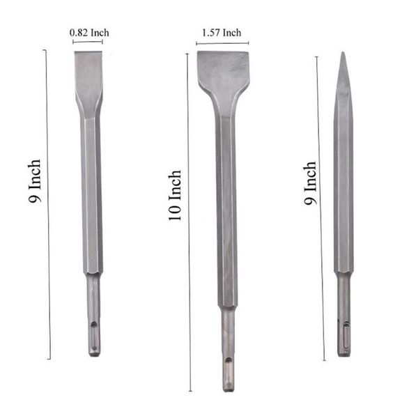3pcs/set multifunction flat chisel point chisel drill bit set for sds plus silver color
3pcs/set multifunction flat chisel point chisel drill bit set for sds plus silver color