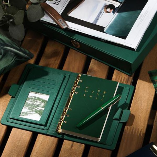 a6 fashion leather loose leaf binder spiral office business affairs high-grade meeting notebook 6 holes diary planner agenda, Purple;pink
a6 fashion leather loose leaf binder spiral office business affairs high-grade meeting notebook 6 holes diary planner agenda, Purple;pink