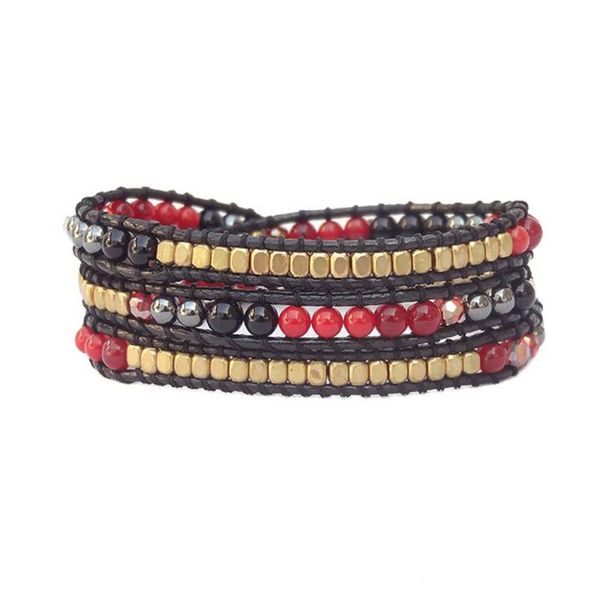 tennis 11.11 jewelry arrival 3 wrap bead boho adjustable wrist stone vintage friendship bracelet drop ship, Golden;silver
tennis 11.11 jewelry arrival 3 wrap bead boho adjustable wrist stone vintage friendship bracelet drop ship, Golden;silver