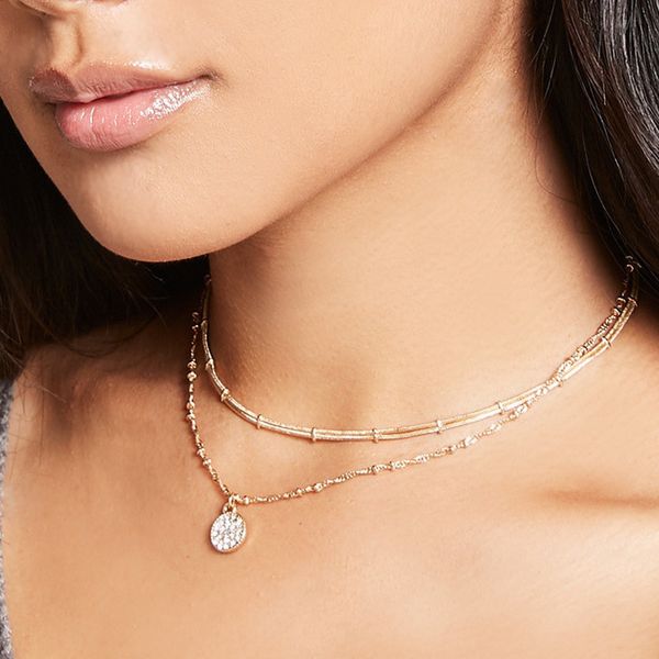 pendant necklaces bohemia pave rhinestone round layered necklace gold chain alloy chokers for women statement collar femme, Silver
pendant necklaces bohemia pave rhinestone round layered necklace gold chain alloy chokers for women statement collar femme, Silver