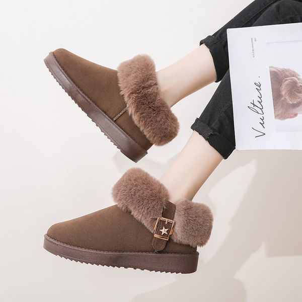women boots winter warm snow boots female casual shoes ladies faux suede ankle mujer plush woman comfortable round toe solid, Black
women boots winter warm snow boots female casual shoes ladies faux suede ankle mujer plush woman comfortable round toe solid, Black