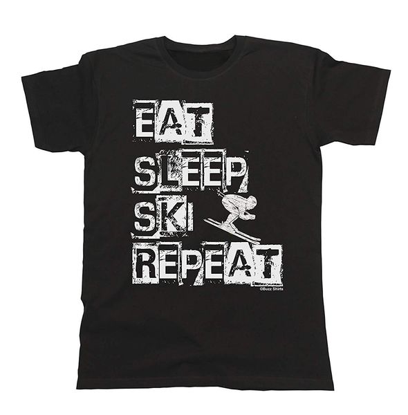 eat sleep ski repeat t-shirt mens skiing mens new fashion brand clothing summer cotton slim fit t shirts
eat sleep ski repeat t-shirt mens skiing mens new fashion brand clothing summer cotton slim fit t shirts