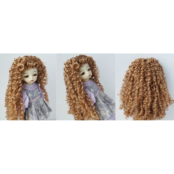 1/6 bjd doll long curly wig brown hairpiece for dod luts dz doll hair making supplies
1/6 bjd doll long curly wig brown hairpiece for dod luts dz doll hair making supplies