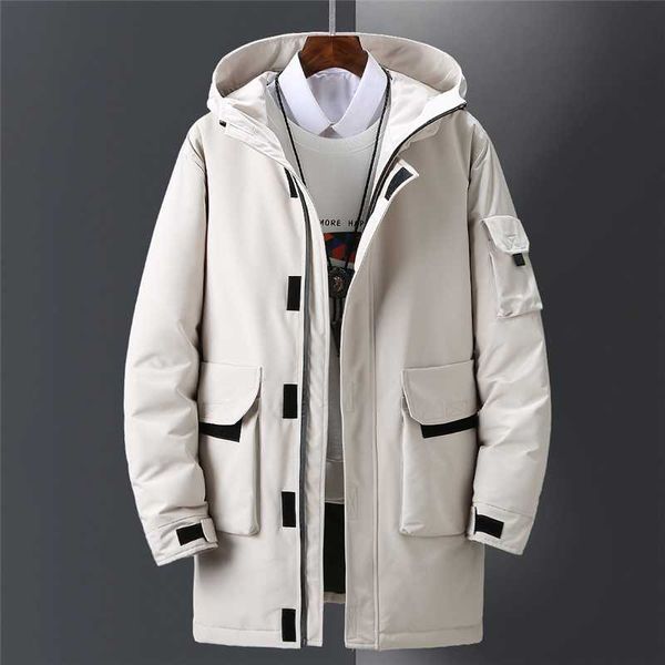 25 degree down jacket men winter thick warm parkas mid-long coat hooded casual slim white duck down windbreaker jacket overcoat, Black
25 degree down jacket men winter thick warm parkas mid-long coat hooded casual slim white duck down windbreaker jacket overcoat, Black