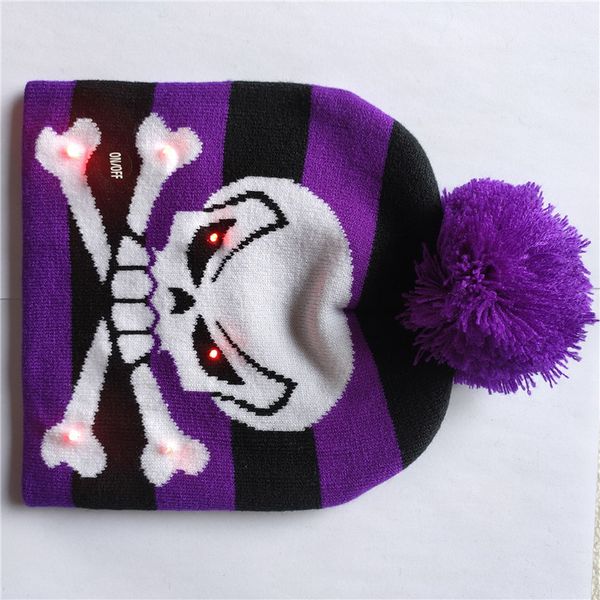 2020 led christmas knitted hats light-up beanies winter snowman skull caps halloween pumpkin pompon ball hats home decoration gifts b82103, Silver
2020 led christmas knitted hats light-up beanies winter snowman skull caps halloween pumpkin pompon ball hats home decoration gifts b82103, Silver