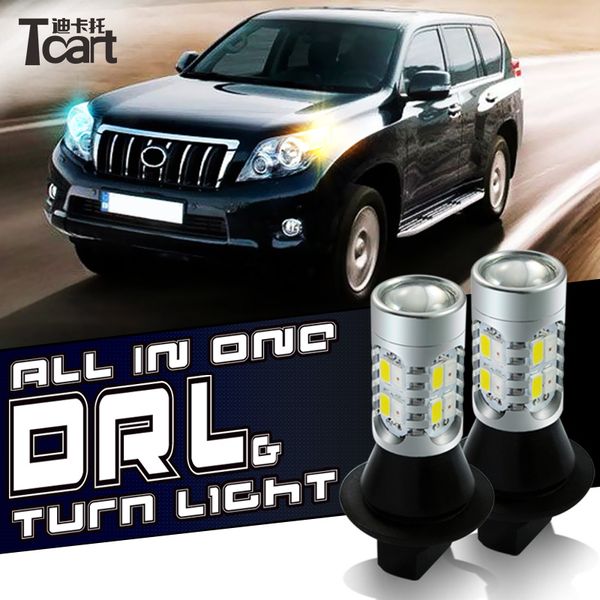 tcart t20 7440 wy21w turnlight drl водить дневной автомобиль идущих спереди сигналы поворота все в одном
tcart t20 7440 wy21w turnlight drl водить дневной автомобиль идущих спереди сигналы поворота все в одном