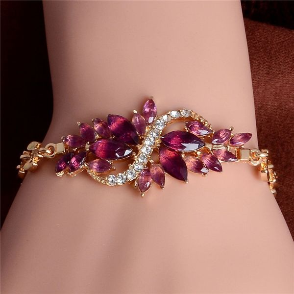 trendy new women/lady's fashion leaf 5 colors cz stones bracelets & bangles jewelry, Black
trendy new women/lady's fashion leaf 5 colors cz stones bracelets & bangles jewelry, Black