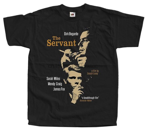 the servant v2 1964 t-shirt black all sizes s to 3xl dirk bogarde sarah miles tee 100% cotton humor men crewneck tee shirts
the servant v2 1964 t-shirt black all sizes s to 3xl dirk bogarde sarah miles tee 100% cotton humor men crewneck tee shirts
