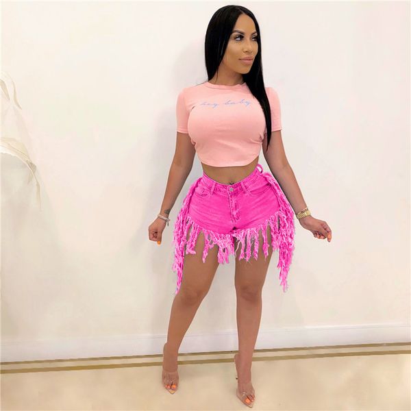 women shorts casual solid color tassel sanded tassel high waist jeans shorts women summer straight trousers denim short trousers, White;black
women shorts casual solid color tassel sanded tassel high waist jeans shorts women summer straight trousers denim short trousers, White;black
