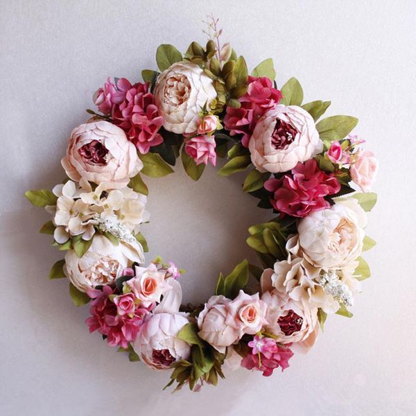 european artificial peony wreaths silk flower simulation flowers wreaths door ornaments garland wedding home party decoration
european artificial peony wreaths silk flower simulation flowers wreaths door ornaments garland wedding home party decoration