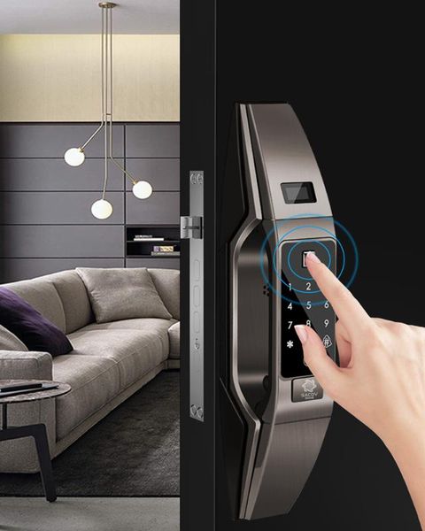 smart lock electronic fingerprint door security intelligent digital password biometric for home office el with app
smart lock electronic fingerprint door security intelligent digital password biometric for home office el with app