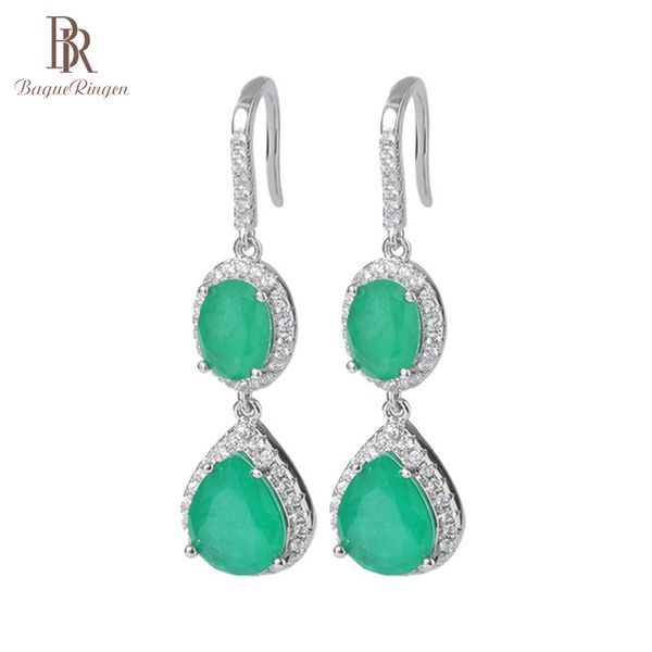 dangle & chandelier bague ringen classic silver 925 jewelry water drop shaped female ear drops emerald earrings for women geometry gemstones
dangle & chandelier bague ringen classic silver 925 jewelry water drop shaped female ear drops emerald earrings for women geometry gemstones