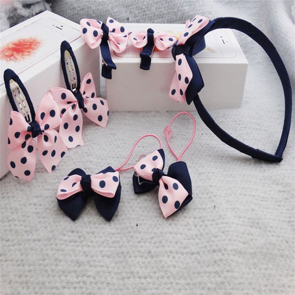 shuangr 7pcs/set pink bowknot children hair clip hair hoop gum combination girl hairpins fashion accessories, Golden;silver
shuangr 7pcs/set pink bowknot children hair clip hair hoop gum combination girl hairpins fashion accessories, Golden;silver