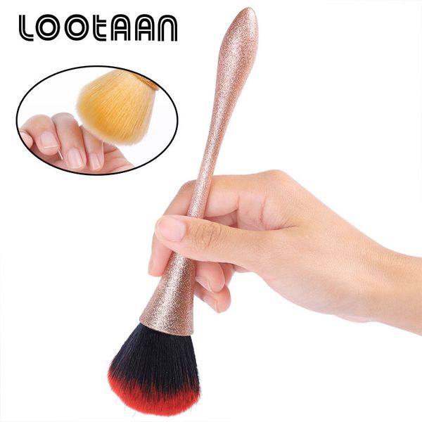 lootaan 1pc soft fluffy nail brush pen dust cleaning frosted handle gradient brush glitter powder removal manicure makeup tool, Yellow
lootaan 1pc soft fluffy nail brush pen dust cleaning frosted handle gradient brush glitter powder removal manicure makeup tool, Yellow