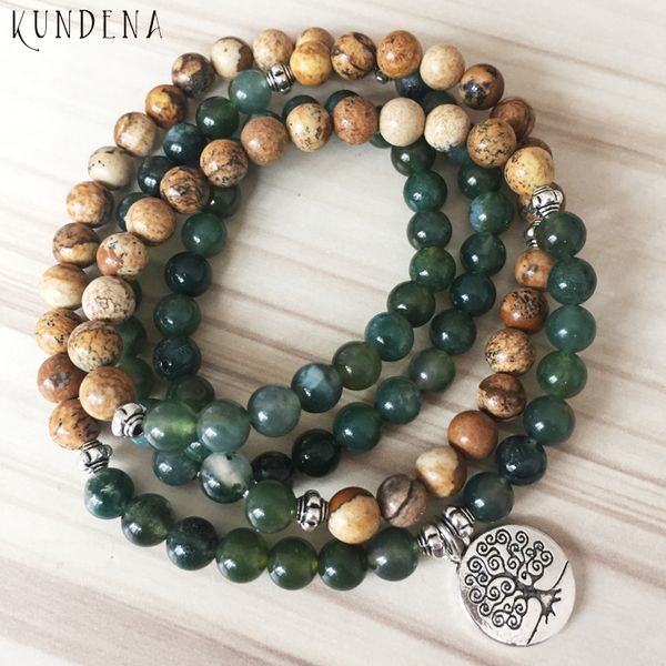 6мм moss a-ворота изображение j-аспер 108 мала бисер yoga браслет ожерелье tree of life mala yoga браслет для мужчин, Golden;silver
6мм moss a-ворота изображение j-аспер 108 мала бисер yoga браслет ожерелье tree of life mala yoga браслет для мужчин, Golden;silver