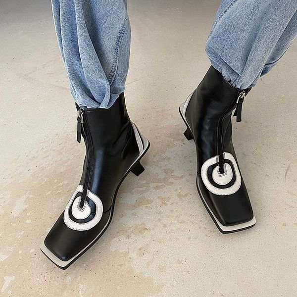 chaussure femme 2020 сапог бренда верховых женских туфель из натуральной кожи смешанного цвета индивидуального дизайн ботильоны zapatos muje, Black
chaussure femme 2020 сапог бренда верховых женских туфель из натуральной кожи смешанного цвета индивидуального дизайн ботильоны zapatos muje, Black