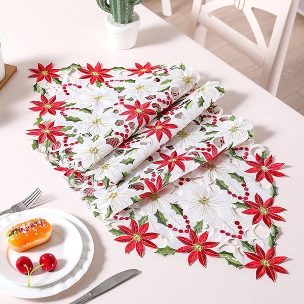 napkin rings 38*176cm christmas embroidered table runner hollow tablecloth home dining coffee decoration
napkin rings 38*176cm christmas embroidered table runner hollow tablecloth home dining coffee decoration