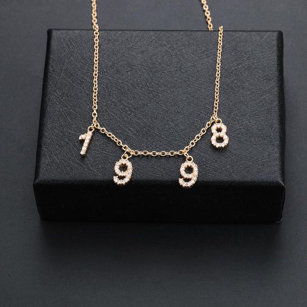 2020 custom name necklace women special date year from 1980 to 2002 individuality collares jewelry number or letter necklaces, Silver
2020 custom name necklace women special date year from 1980 to 2002 individuality collares jewelry number or letter necklaces, Silver