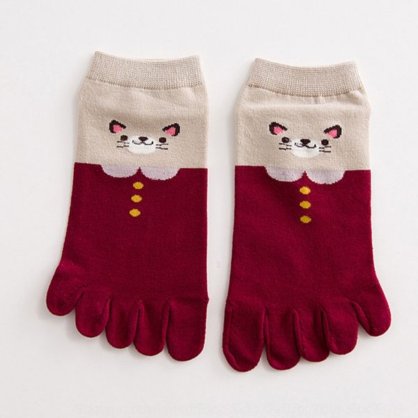 spring and cotton autumn female cartoon five-finger low-cotton cute cat toe socks sweet cute short socks ic7un, Black
spring and cotton autumn female cartoon five-finger low-cotton cute cat toe socks sweet cute short socks ic7un, Black