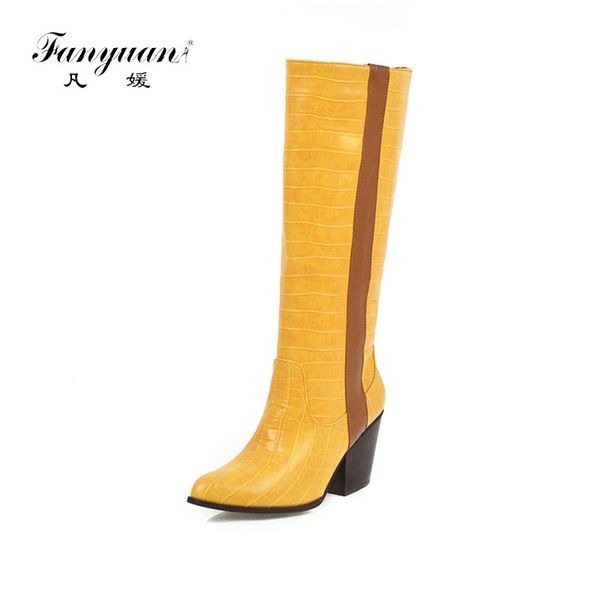 fanyuan 2020 new fashion knee high boots women mixed colors pointed toe high heels shoes autumn winter western boots female, Black
fanyuan 2020 new fashion knee high boots women mixed colors pointed toe high heels shoes autumn winter western boots female, Black