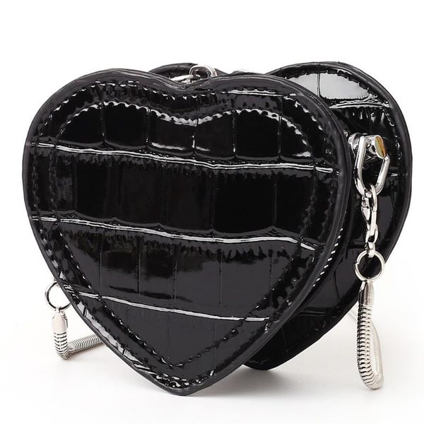 20# women crossbody bag crocodile pattern pu leather heart shape ladies mini shoulder bags chain girls small evening clutch
20# women crossbody bag crocodile pattern pu leather heart shape ladies mini shoulder bags chain girls small evening clutch