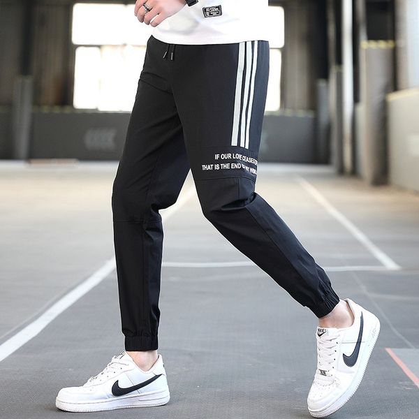 men's thin men's 2020 summer all-match fashion slim fit summer quick-drying casual sports casual pants nine-point sports pants yyg, Blue
men's thin men's 2020 summer all-match fashion slim fit summer quick-drying casual sports casual pants nine-point sports pants yyg, Blue