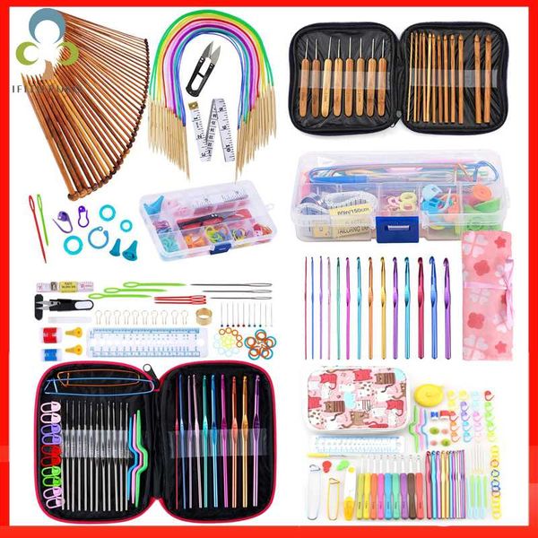 sewing notions & tools crochet hooks set with case 14 styles knitting needles kit diy arts craft scissors stitch markers zxh, Black
sewing notions & tools crochet hooks set with case 14 styles knitting needles kit diy arts craft scissors stitch markers zxh, Black