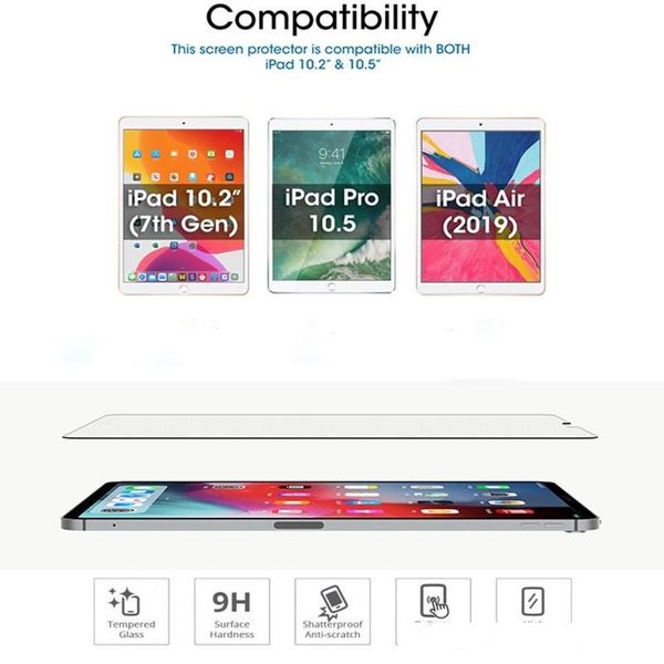 high-quality tempered glass for ipad 2017/2017 pro 2018/2018 pro 5 6 7 and ipad air air2 air3 2019 tablet pc protective film 9h 2.5d 0.3mm
high-quality tempered glass for ipad 2017/2017 pro 2018/2018 pro 5 6 7 and ipad air air2 air3 2019 tablet pc protective film 9h 2.5d 0.3mm