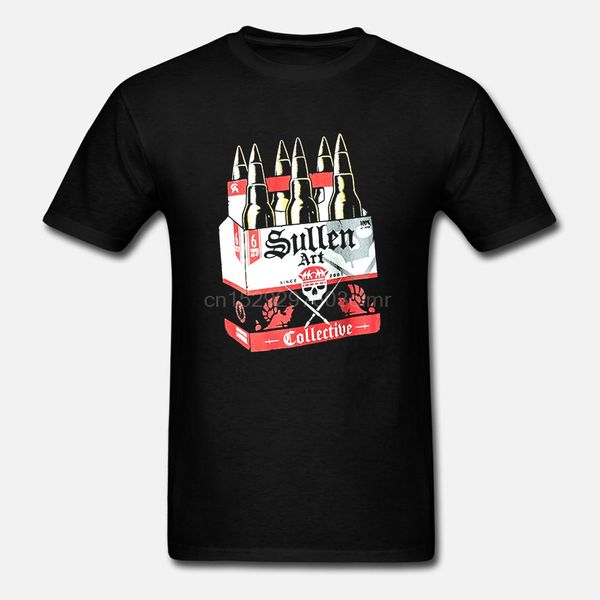 sullen men's sixer ss t shirt black