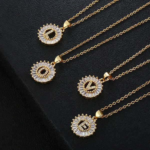 13 a-m letter pendant necklaces, copper inlaid cubic zircon necklace, vacuum plated stainless steel chain for female girls letters lucky jew, Silver
13 a-m letter pendant necklaces, copper inlaid cubic zircon necklace, vacuum plated stainless steel chain for female girls letters lucky jew, Silver
